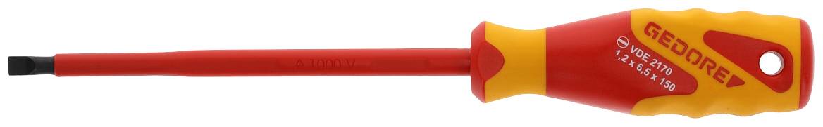 Gedore VDE 2170 6,5 Schlitz-Schraubendreher Klingenbreite: 6.5mm Klingenlänge: 150mm