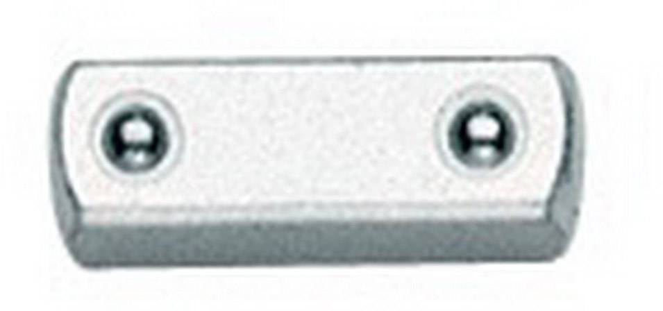 Metallplatte mit zwei Schraubenlöchern, rechteckige Form, silberne Farbe. Hauptsächlich als Befestigungselement verwendet.