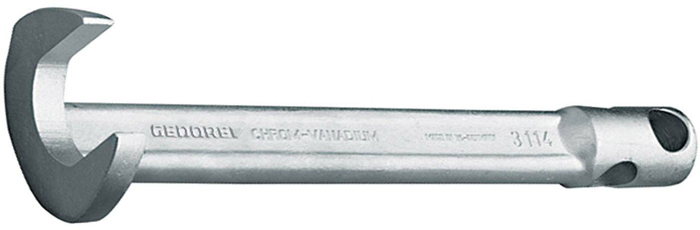 Gedore 6670800 3114 30 Klauenschlüssel Schlüsselweite (Metrisch) 30 mm