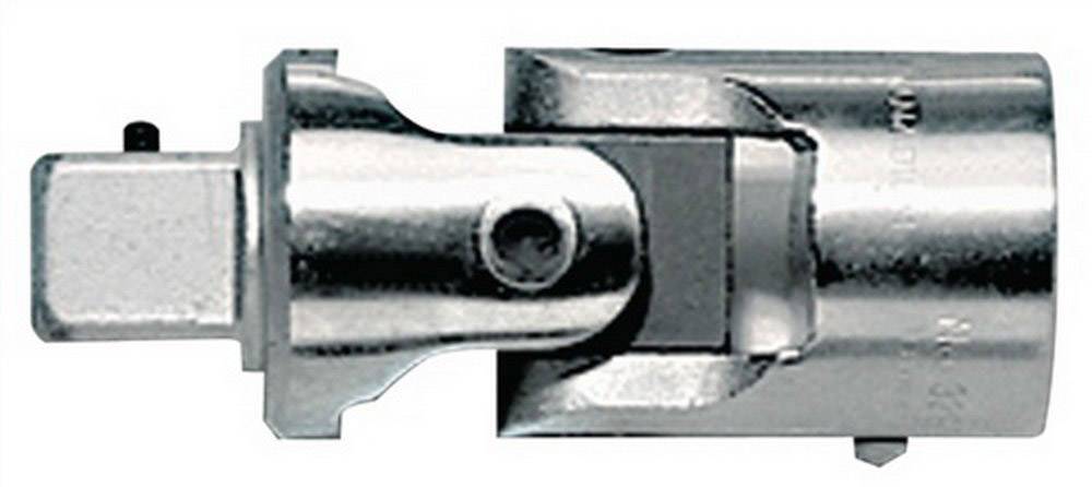 Metallisches Gelenkstück mit glänzender Oberfläche, das als Verbindungs- oder Drehmittel in mechanischen Anwendungen dient.