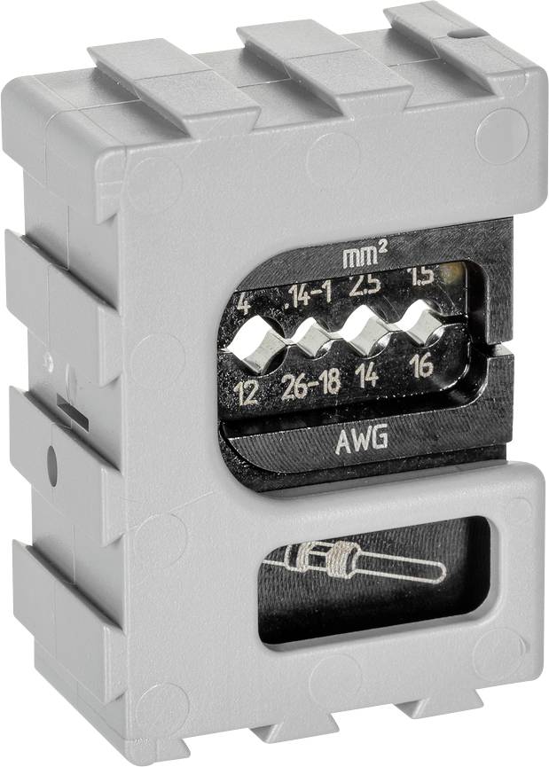 Gedore 8140-18 1830732 Crimpeinsatz Steckverbinder 0.14 bis 4mm²