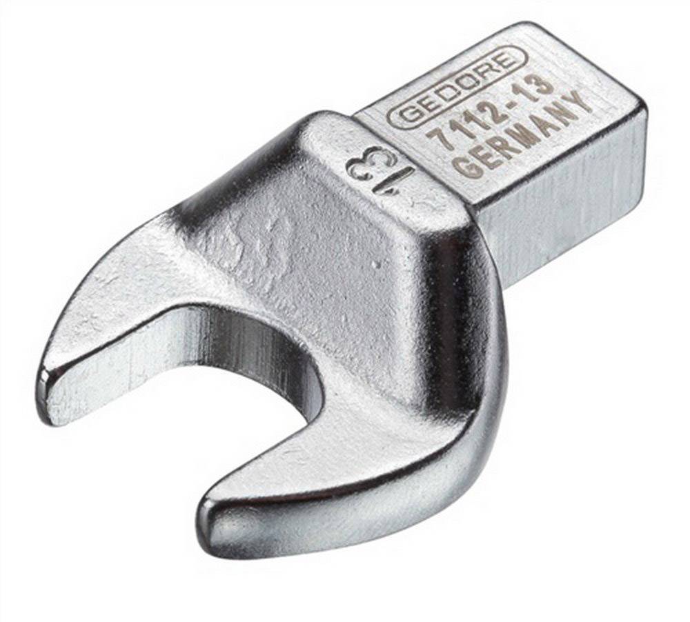 'Gedore' Gabelkopfteil aus Metall, Größe 13, mit Aufschrift '7112-13 GERMANY'. Verwendet für Schraubarbeiten.