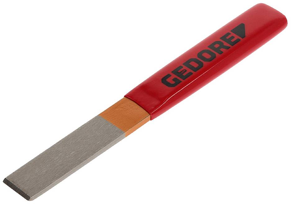 Gedore 104 P - Schlitzmeißel flachoval, mit Plastikgriff 240x26x7 mm 8724230