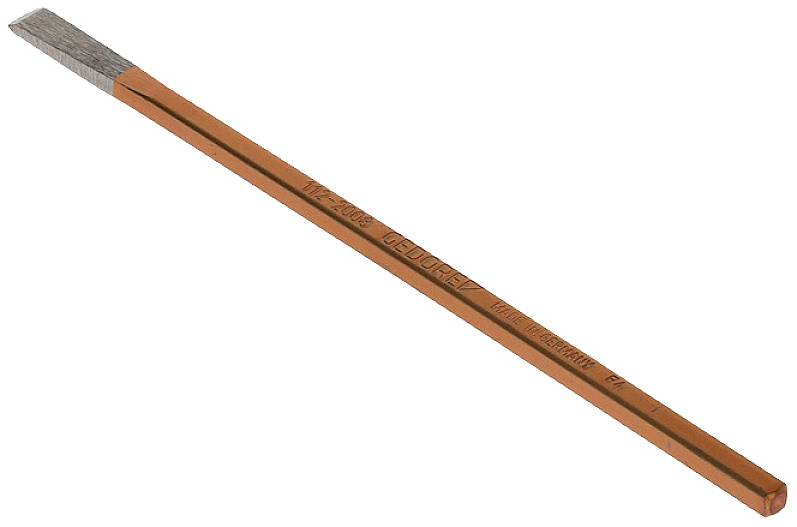 Gedore 112-2008 - Elektrikermeißel 4-kant, 200x8x6 mm 8744690