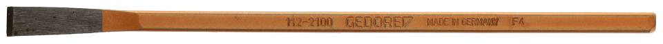 Gedore 112-2100 - Elektrikermeißel 4-kant, 200x10x7 mm 8744770