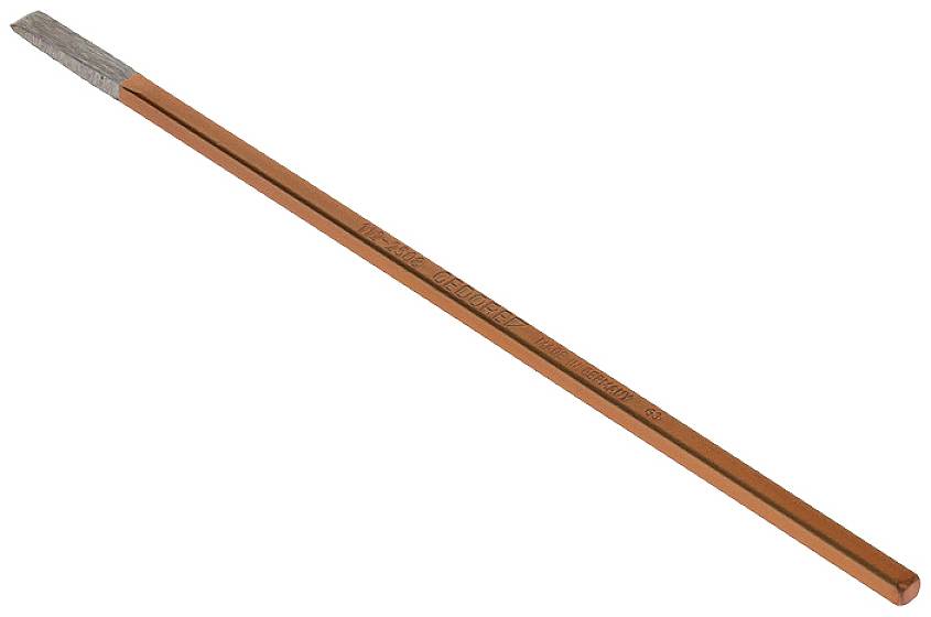 Gedore 112-2508 - Elektrikermeißel 4-kant, 250x8x6 mm 8744930