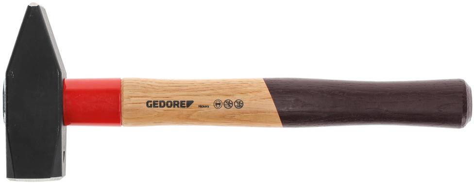 Schlosserhammer Rotband-Plus 2000g Stiel-L.400mm Hickory m.Stahlschutzhülse