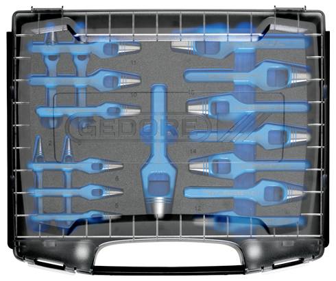 Gedore 2963469 Henkellocheisen-Satz