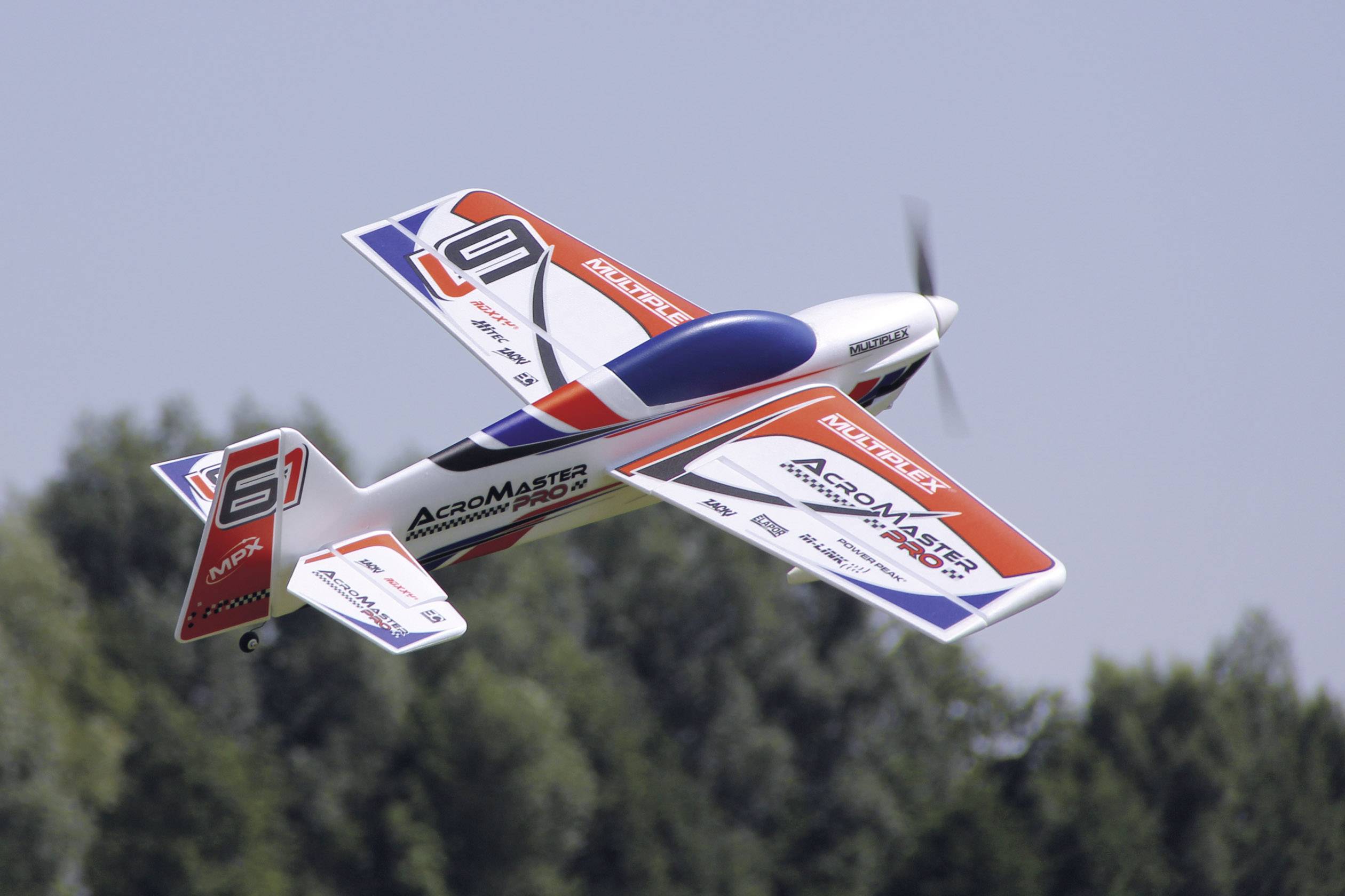 Multiplex AcroMaster PRO RC Motorflugmodell RR 1100mm