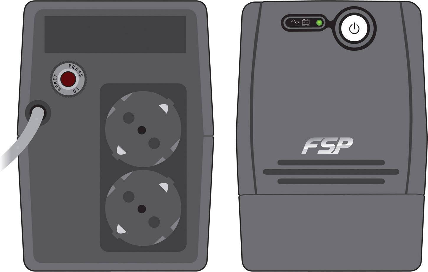 FSP Fortron FP800 USV 800 VA