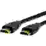 LogiLink HDMI Anschlusskabel HDMI-A Stecker, HDMI-A Stecker 10.00m Schwarz CH0066 Audio Return Channel, Ultra HD (4k) HDMI mit
