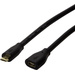 LogiLink USB-Kabel USB 2.0 USB-Micro-B Stecker, USB-Micro-B Buchse 3.00m Schwarz CU0124