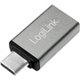 LogiLink USB 3.2 Gen 1 (USB 3.0) Adapter [1x USB-C™ Stecker - 1x USB 3.2 Gen 1 Buchse A (USB 3.0)] AU0042