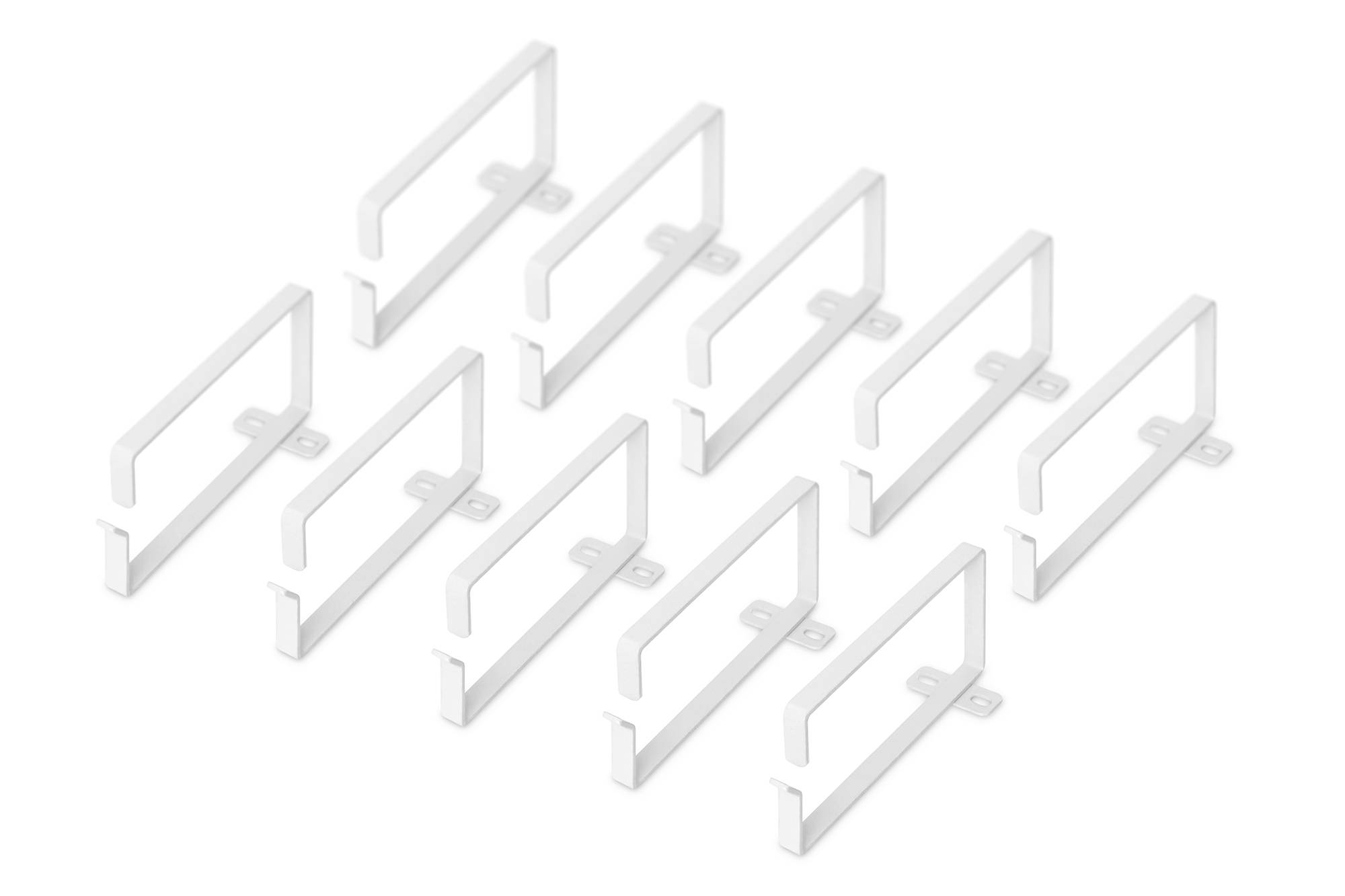 Digitus DN-19 ORG-3-1 19 Zoll Netzwerkschrank-Kabelführung 3 HE Geeignet für Schranktiefe: ab 300mm Lichtgrau (RAL 7035) 10St.