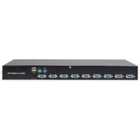 Digitus 8 Port KVM-Umschalter VGA PS/2, USB 1280 x 1024 Pixel, 1920 x 1200 Pixel Digitus 8 Port KVM-Umschalter VGA PS/2, USB 1280 x 1024 Pixel, 1920 x 1200 Pixel