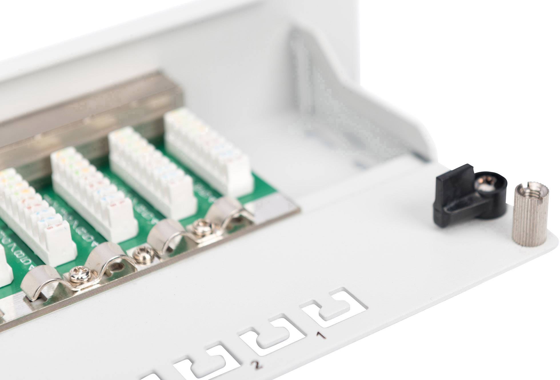 Digitus 8 Port Netzwerk-Patchpanel CAT 5e 1 HE