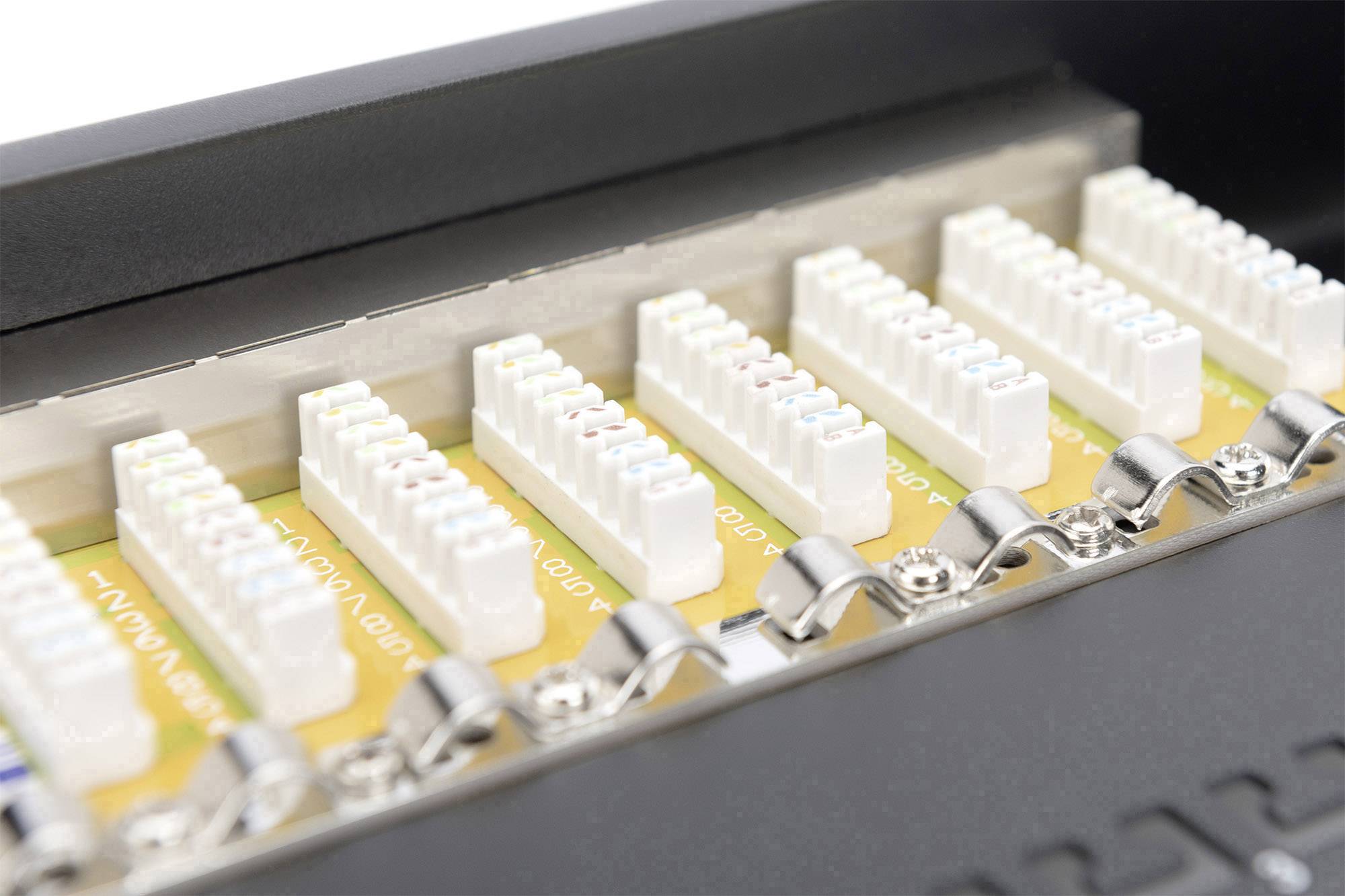 Digitus 16 Port Netzwerk-Patchpanel 483 mm (19") CAT 6 1 HE Bestückt