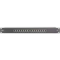 Digitus 16 Port Netzwerk-Patchpanel 483mm (19") CAT 6 1 HE Bestückt Digitus 16 Port Netzwerk-Patchpanel 483mm (19") CAT 6 1 HE Bestückt