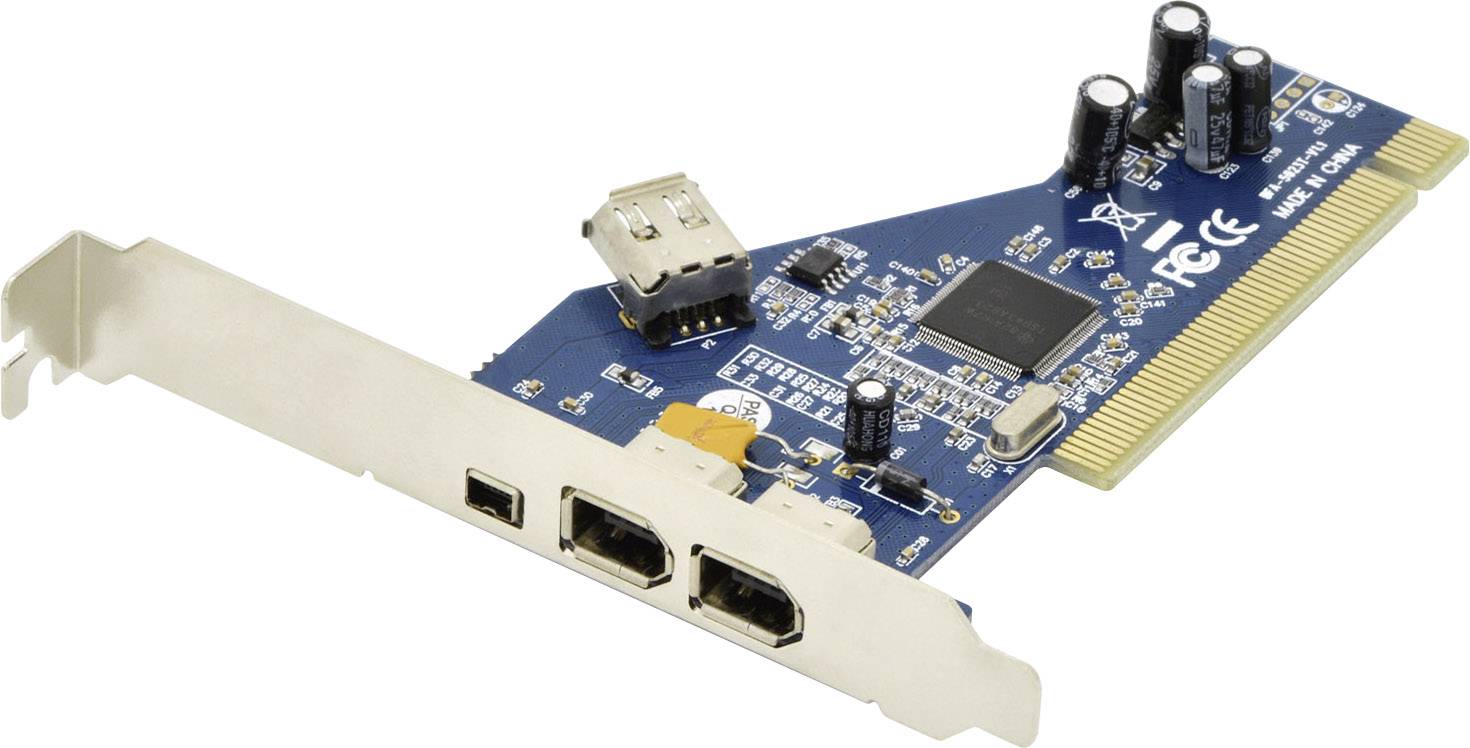 Digitus 3+1 Port FireWire 400Controllerkarte FireWire 400 PCI digitalo
