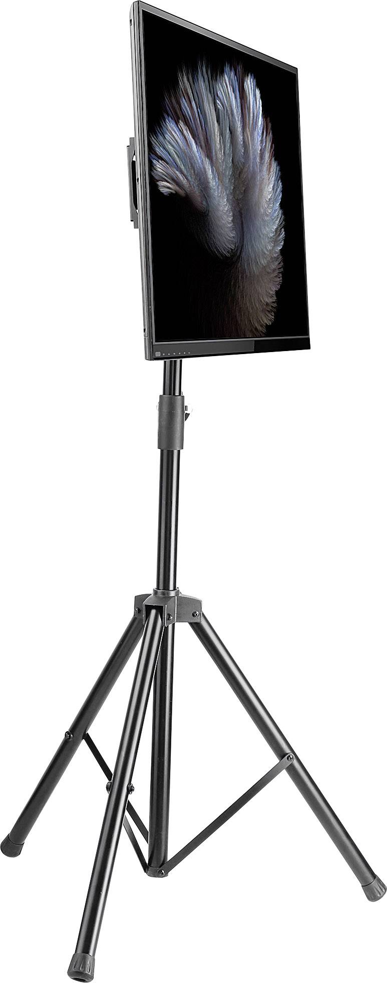 Manhattan 461412 TV-Standfuß Höhenverstellbar, Neigbar, Verstellbare Verstrebung, Zusammenklappbar 94,0cm (37") - 177,8cm