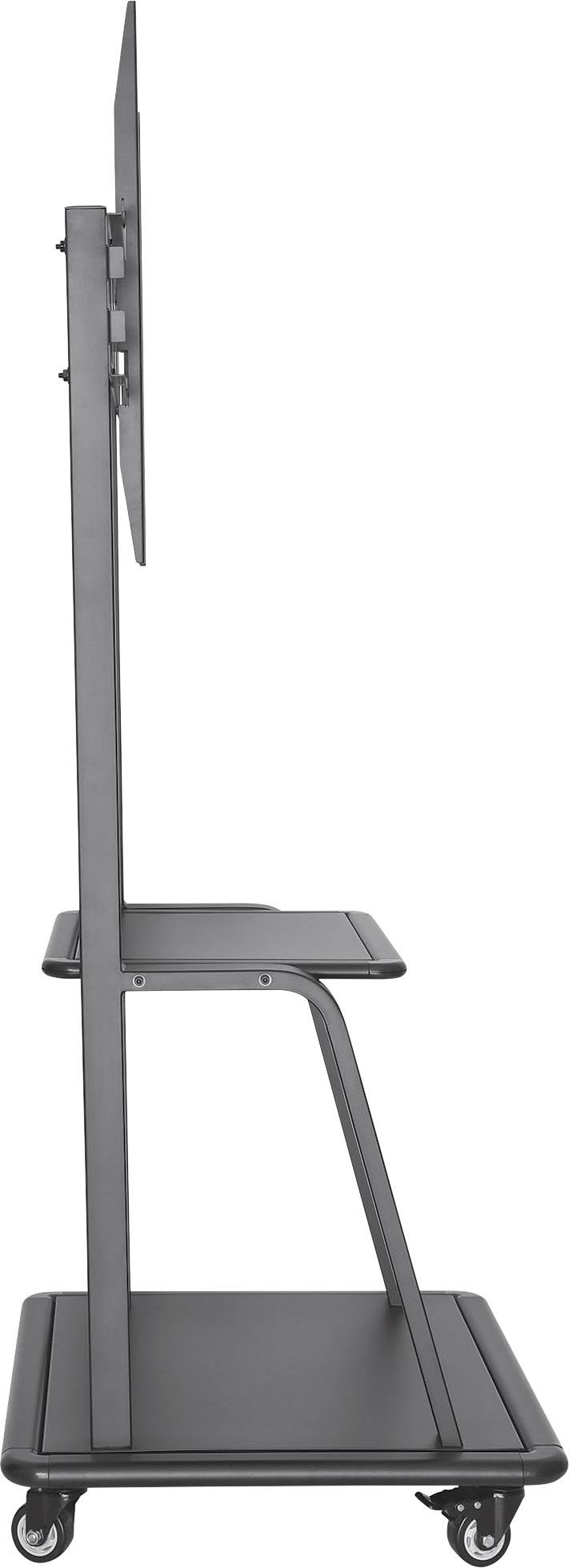 Manhattan TV-Rollwagen Höhenverstellbar, Mit Tastaturablage, Verstellbare Verstrebung 94,0cm (37") - 254,0cm (100") Bodenständer