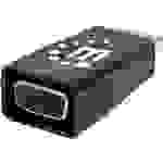 Manhattan 151542 HDMI Adapter [1x HDMI-Stecker - 1x VGA-Buchse] Schwarz