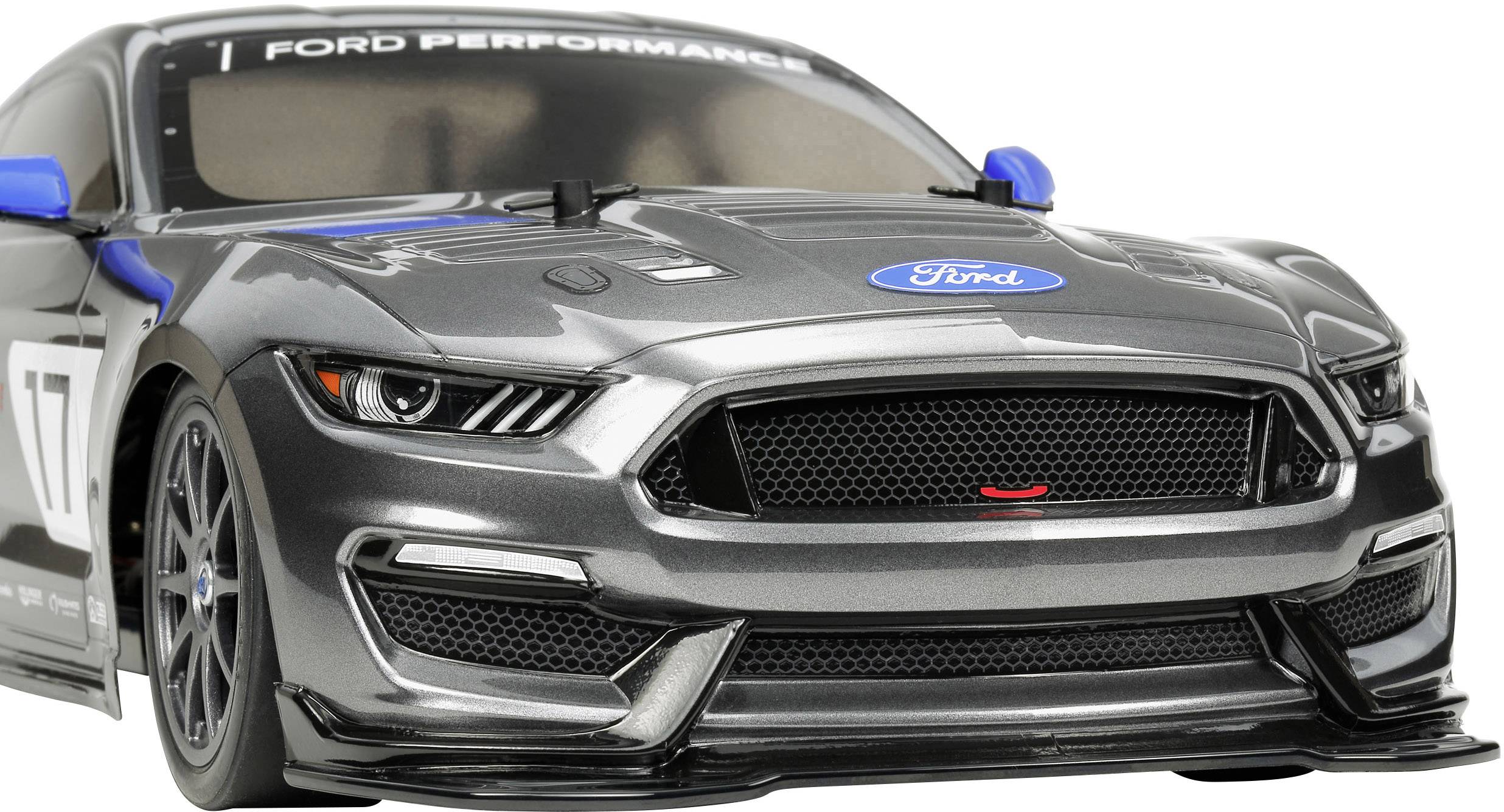 Tamiya TT-02 Ford Mustang GT4 Brushed 1:10 RC Modellauto Elektro Straßenmodell Allradantrieb (4WD) Bausatz