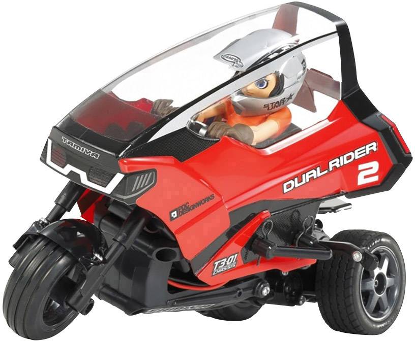 Tamiya Dual Trike T3-01 Brushed 1:8 RC Motorrad Elektro Trike Heckantrieb (2WD) Bausatz