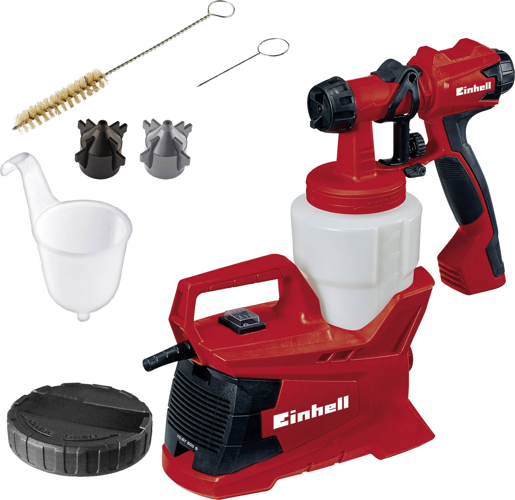 Einhell TC-SY 600 S Farbsprühsystem 600W Fördermenge (max.) 1000 ml/min