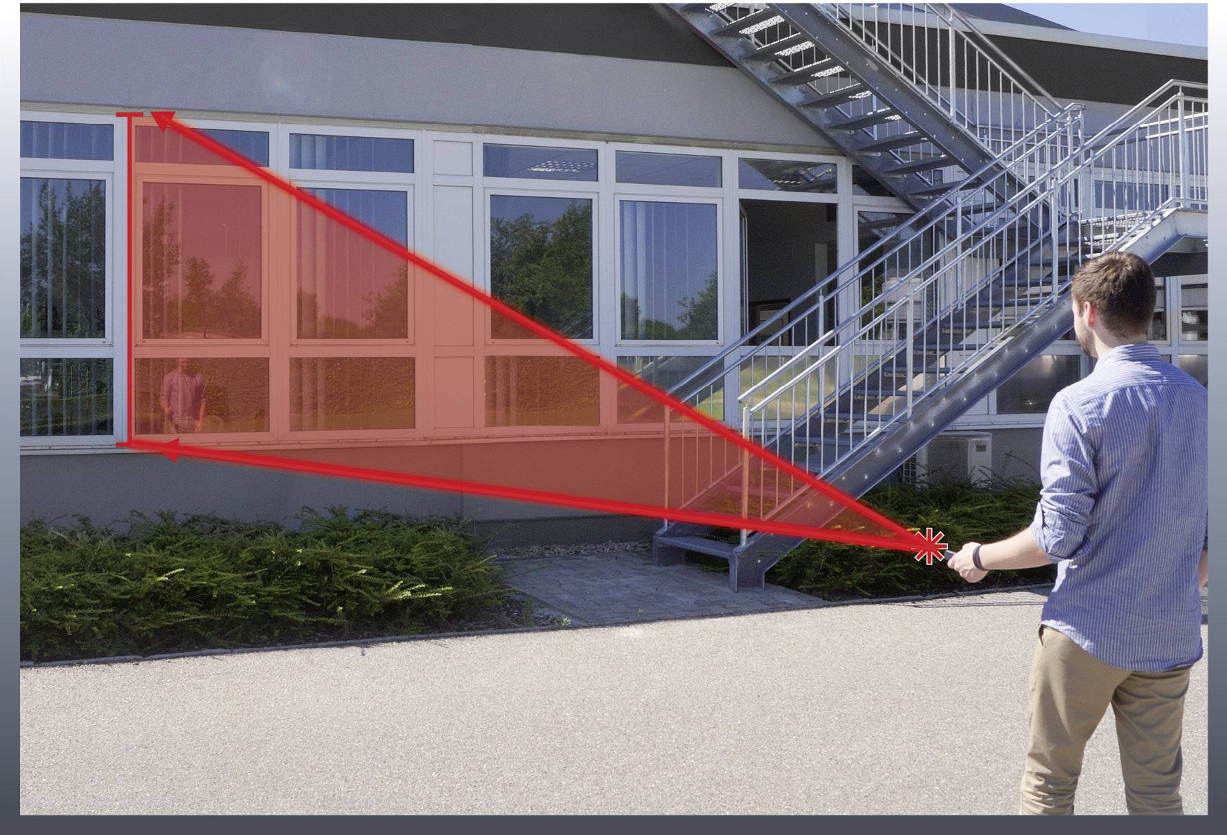 Einhell TC-LD 50 Laser-Entfernungsmesser 50m