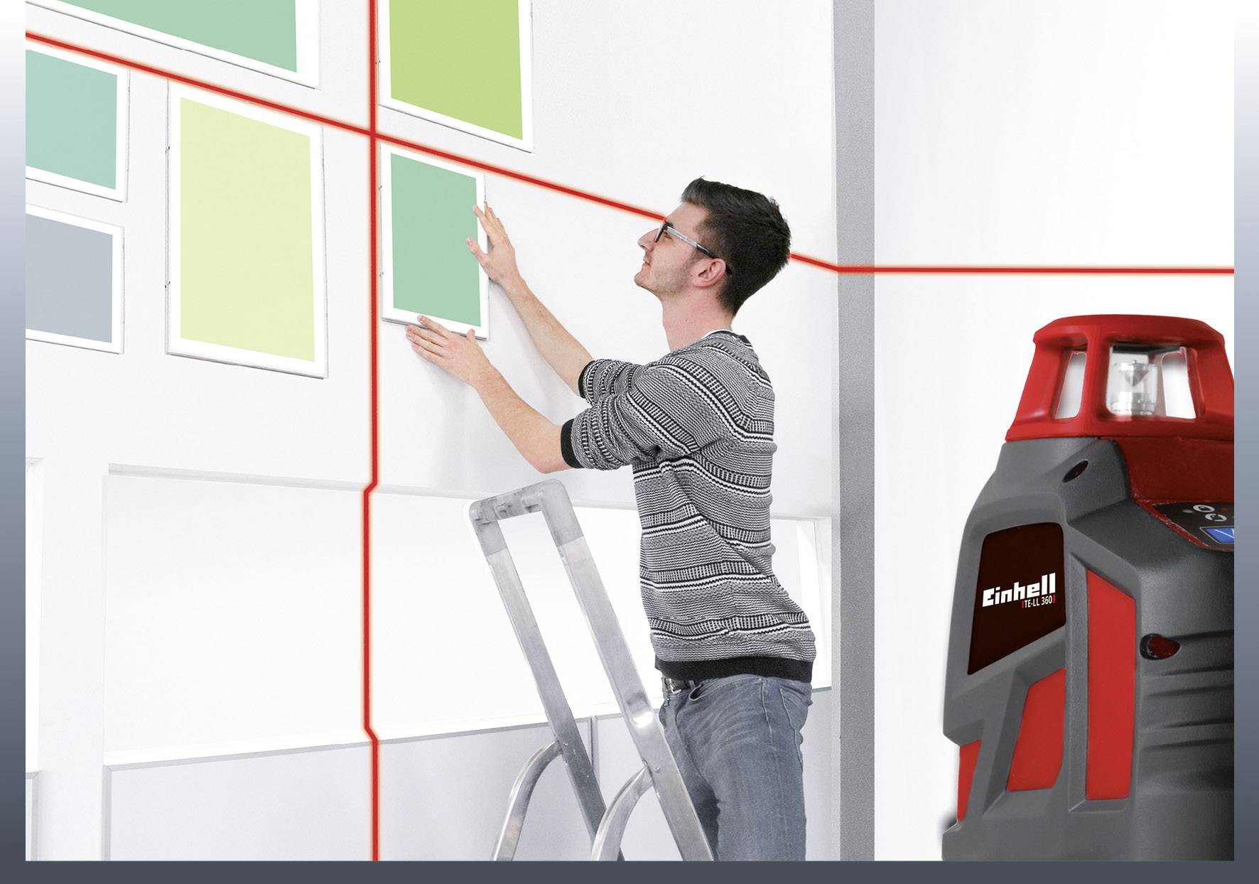 Einhell TE-LL 360 Kreuzlinienlaser Reichweite (max.): 20 m