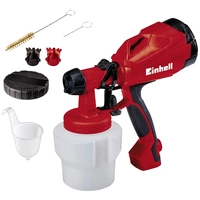 Einhell TC-SY 500 P Farbsprühpistole 500 W Fördermenge (max.) 550 ml/min Einhell TC-SY 500 P Farbsprühpistole 500 W Fördermenge (max.) 550 ml/min