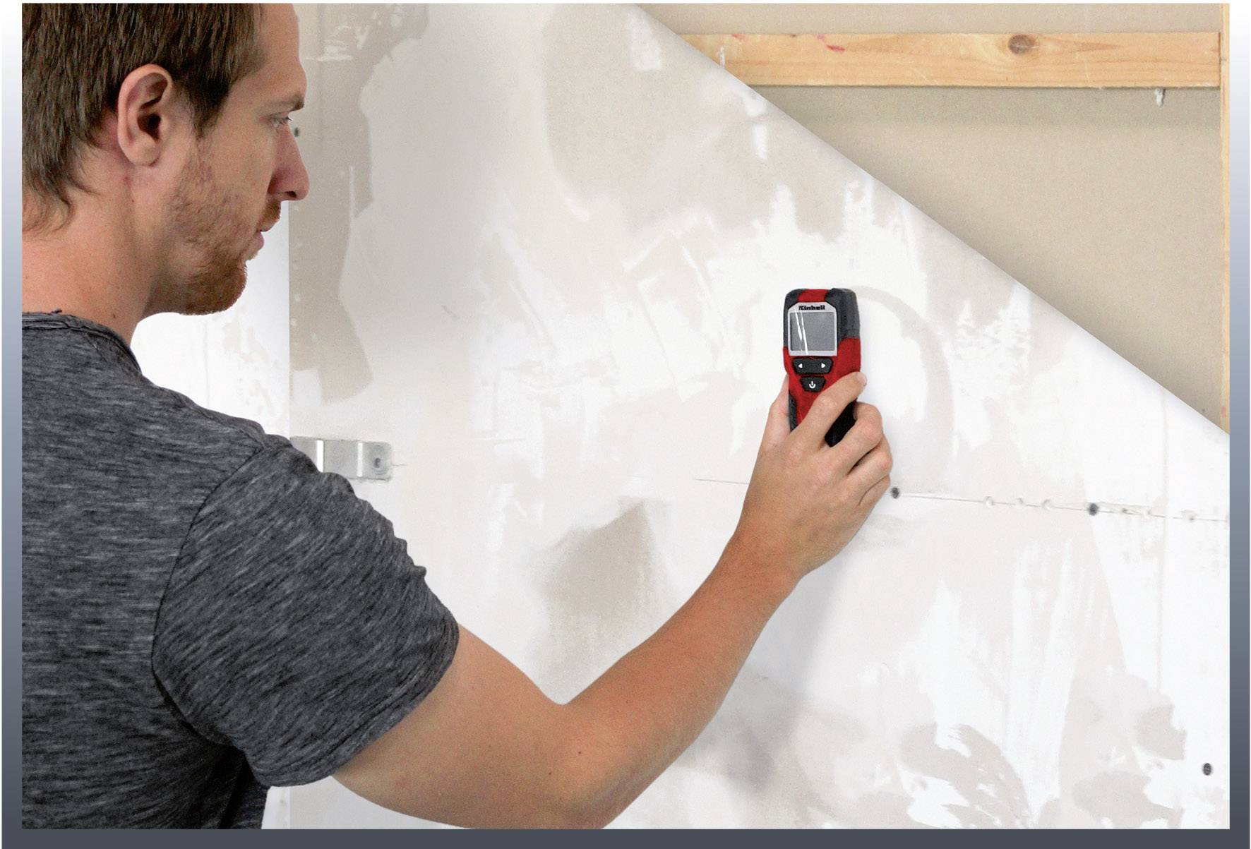 Einhell Ortungsgerät TC-MD 50 2270090 Geeignet für Holz, spannungsführende Leitungen, eisenhaltiges Metall, nicht eisenhaltiges