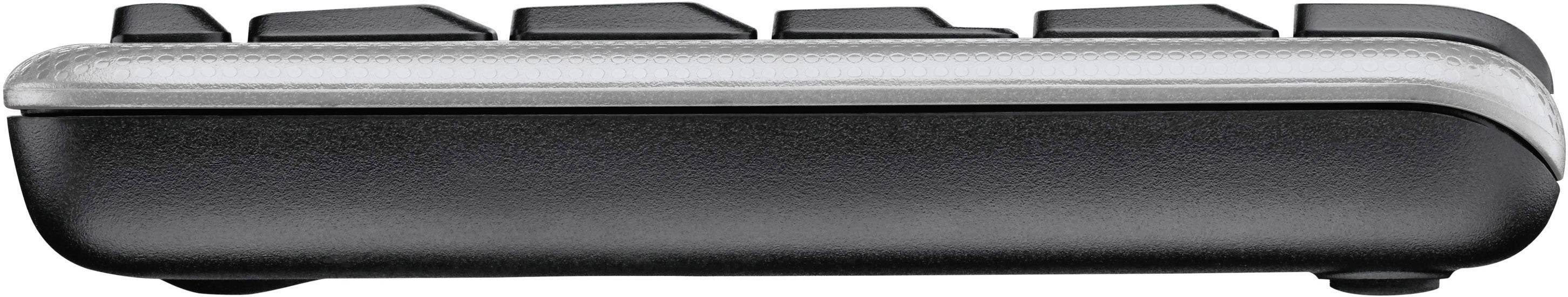 Logitech MK220 Funk Tastatur, Maus-Set UK-Englisch, QWERTY Schwarz