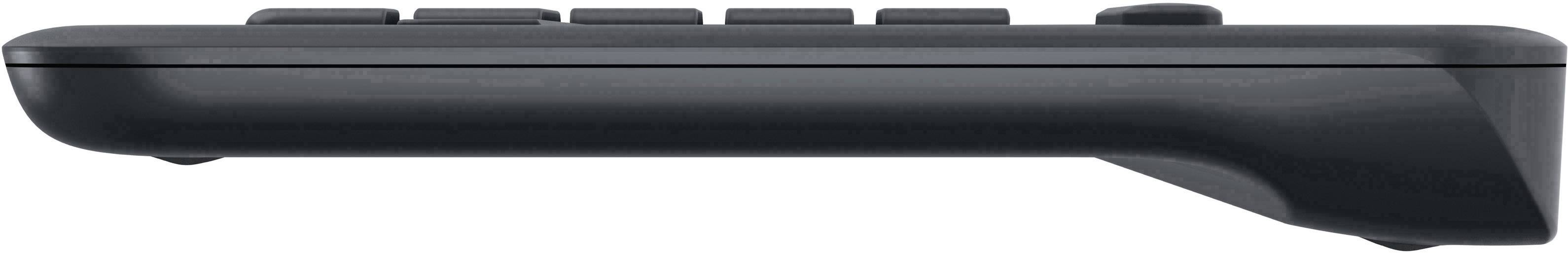 Logitech K400+ Funk Tastatur Tschechisch Schwarz Integriertes Touchpad, Maustasten, Multimediatasten