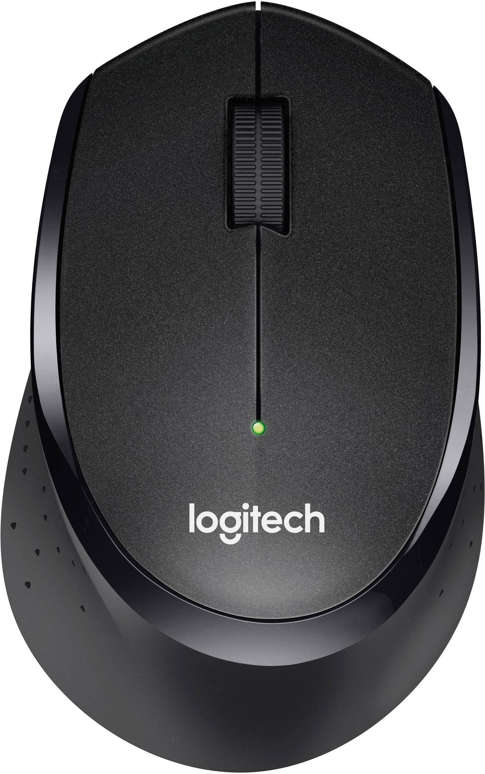 Logitech B330 Silent+ Maus Funk Optisch Schwarz 3 Tasten 1000 dpi