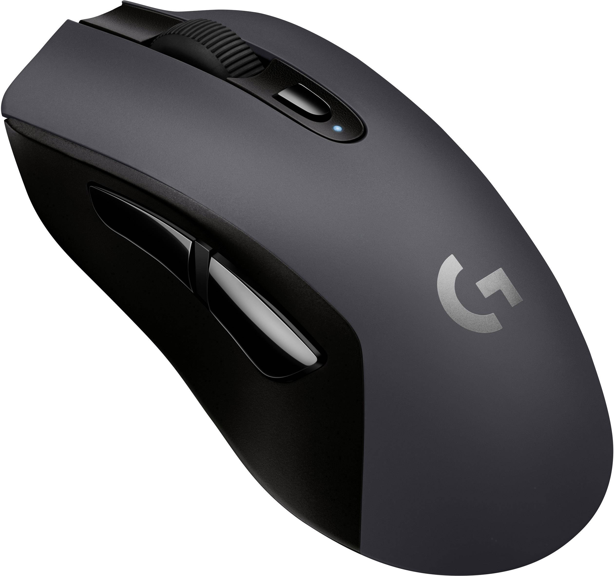 Logitech Gaming G603 Lightspeed Gaming-Maus Bluetooth®, Funk Optisch Schwarz 6 Tasten 12000 dpi Beleuchtet