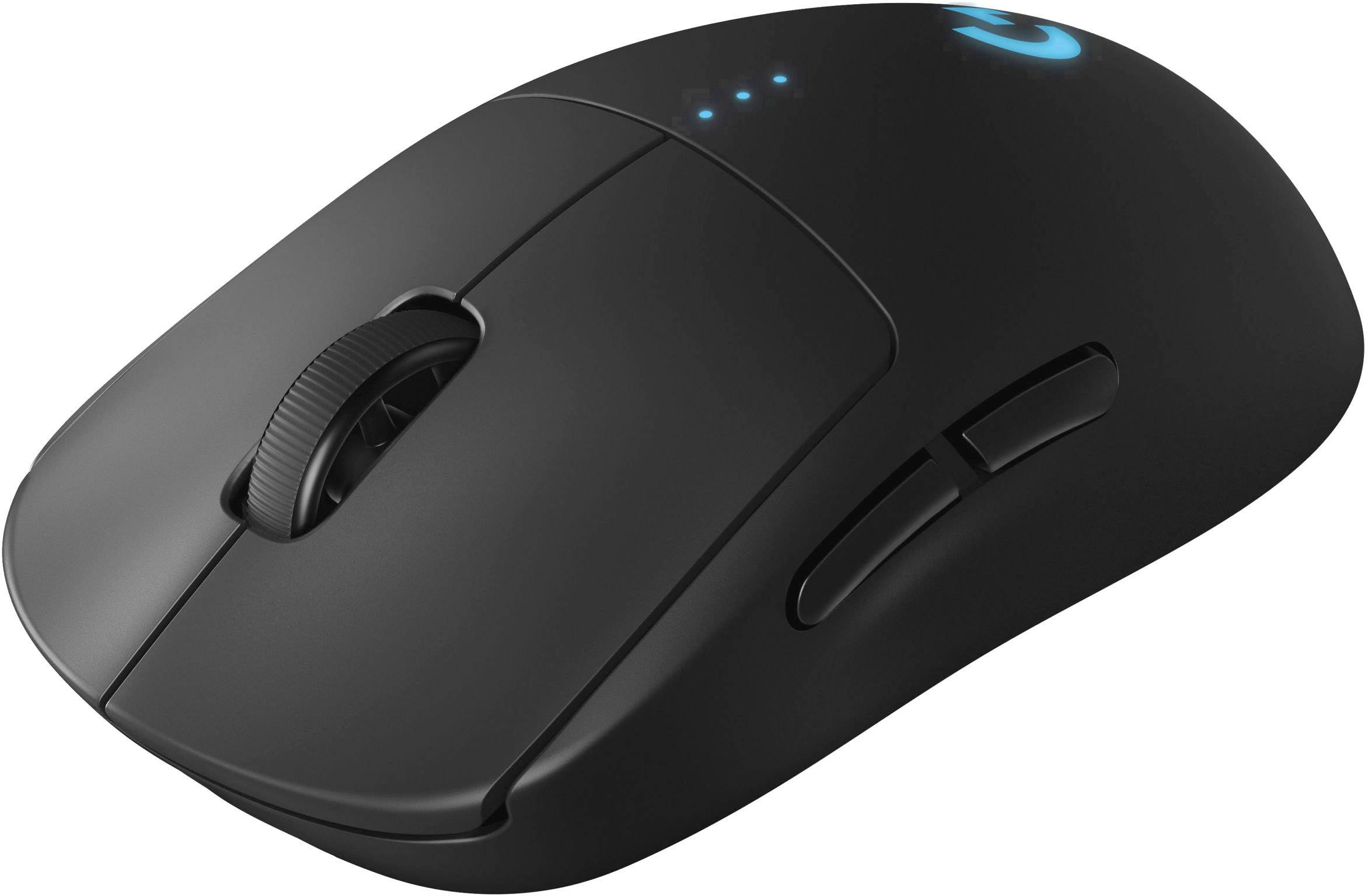 Logitech Gaming G Pro Gaming-Maus Funk Optisch Schwarz 6 Tasten 16000 dpi Beleuchtet, Austauschbare Seitenteile, Abnehmbares Kabel