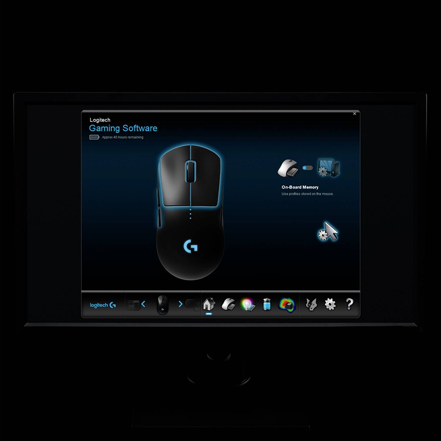 Logitech G Pro Gaming-Maus USB Optisch Schwarz 8 Tasten 16000 dpi Beleuchtet, Austauschbare Seitenteile, Abnehmbares Kabel