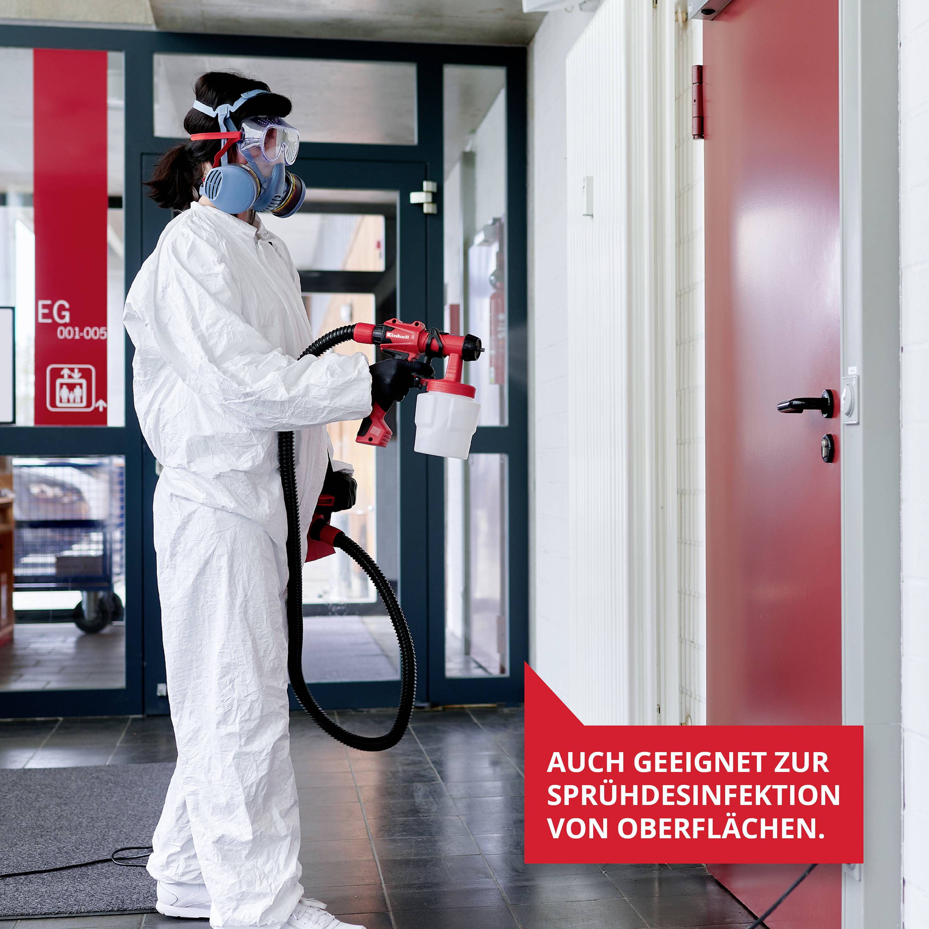 Einhell TC-SY 400 P Farbsprühsystem 400 W Fördermenge (max.) 500 ml/min