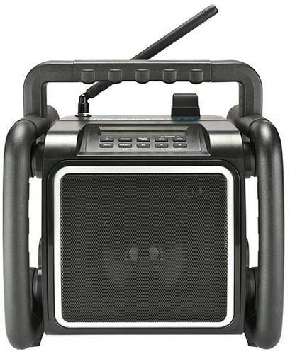 PerfectPro Teambox Baustellenradio DAB+, UKW AUX, Bluetooth®, USB spritzwassergeschützt, staubdich