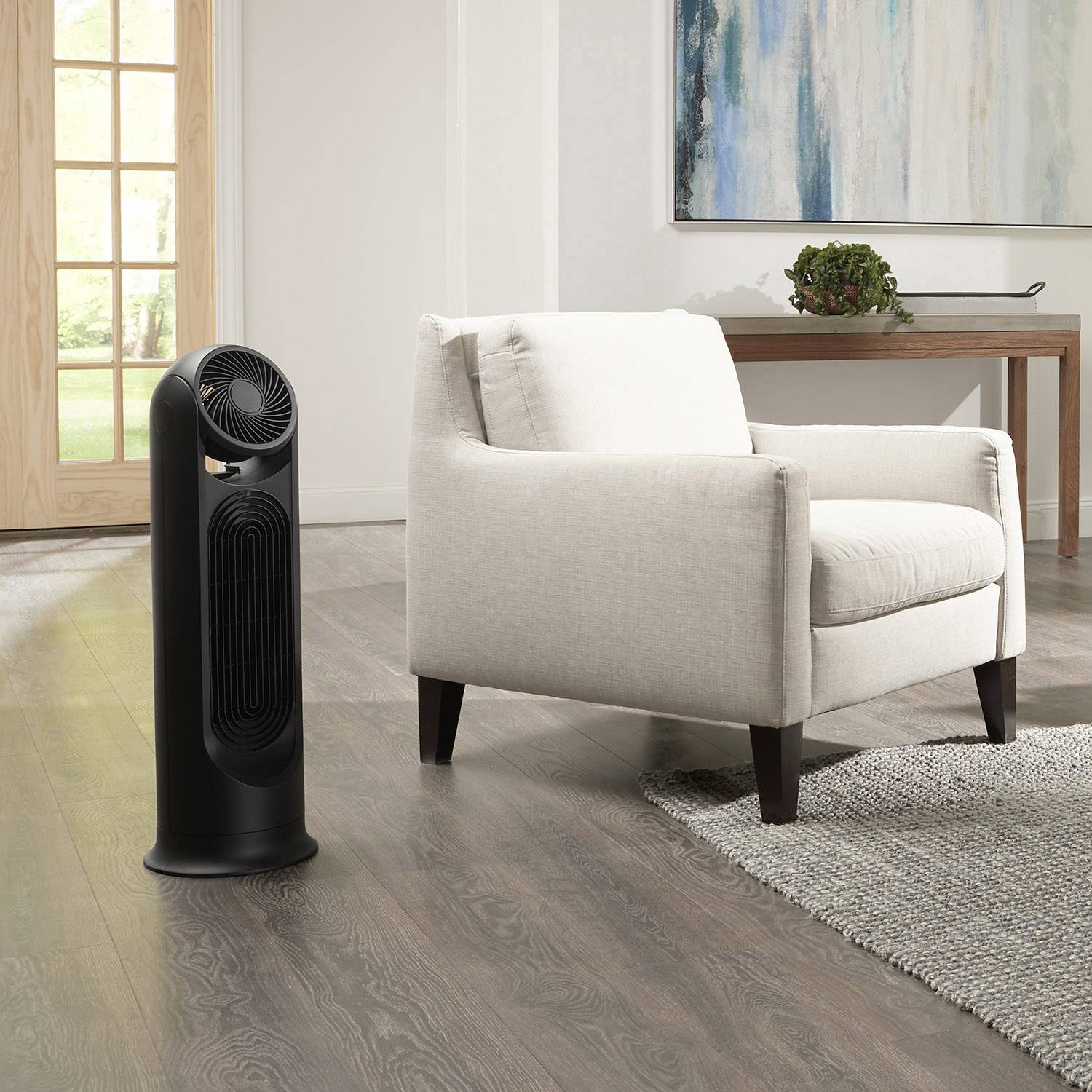 Honeywell HYF500E4 Turmventilator 58W (Ø x H) 30cm x 800mm Schwarz