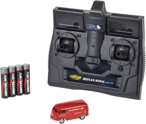 500504124 VW Bus T1 Kastenwagen Porsche 1:87 RC Modellauto Elektro Straßenmodell