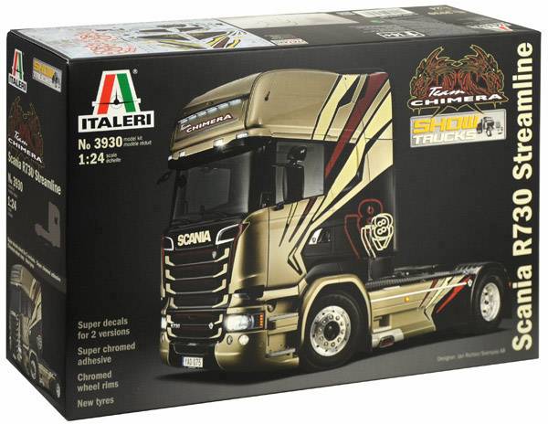Italeri 510003930 Scania R730 Streamline Chimera Truckmodell Bausatz 1:24