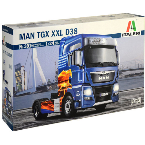 Italeri 510003916 MAN TGX XXL D38 E6 Truckmodell Bausatz 1:24