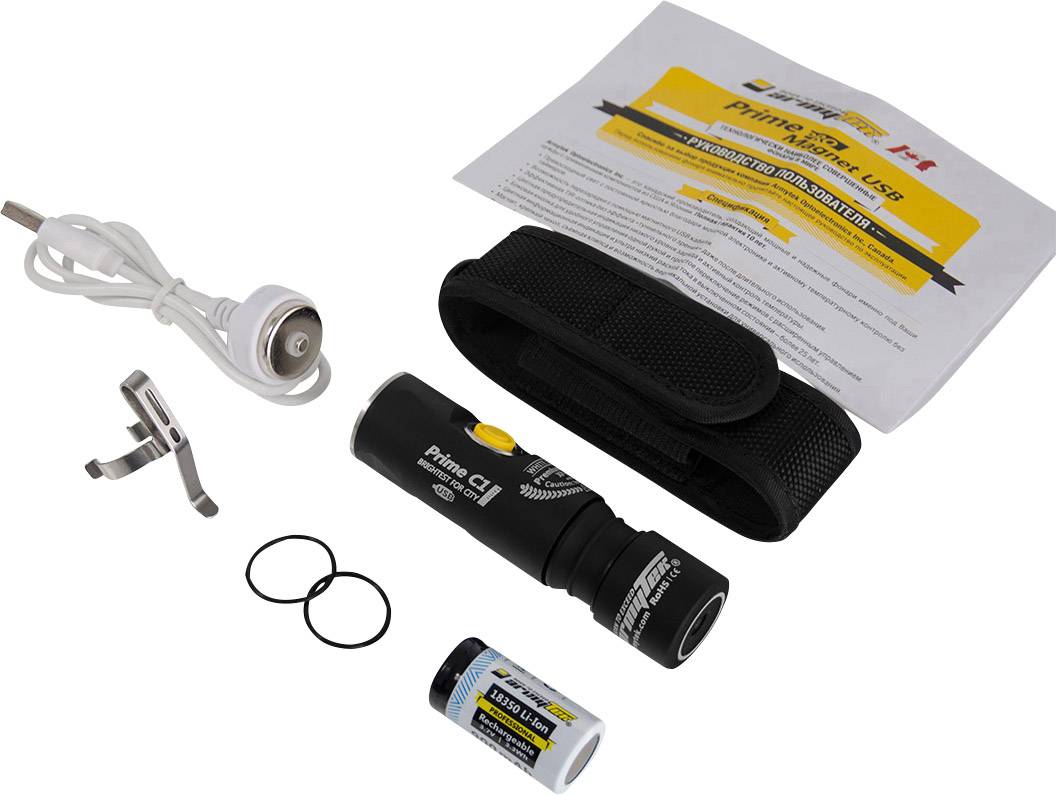 ArmyTek Prime C1 Pro LED Taschenlampe akkubetrieben 1000lm 72g