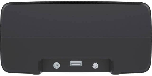 Pure Siesta Charge Radiowecker DAB+, UKW Bluetooth®, USB Akku-Ladefunktion Graphit