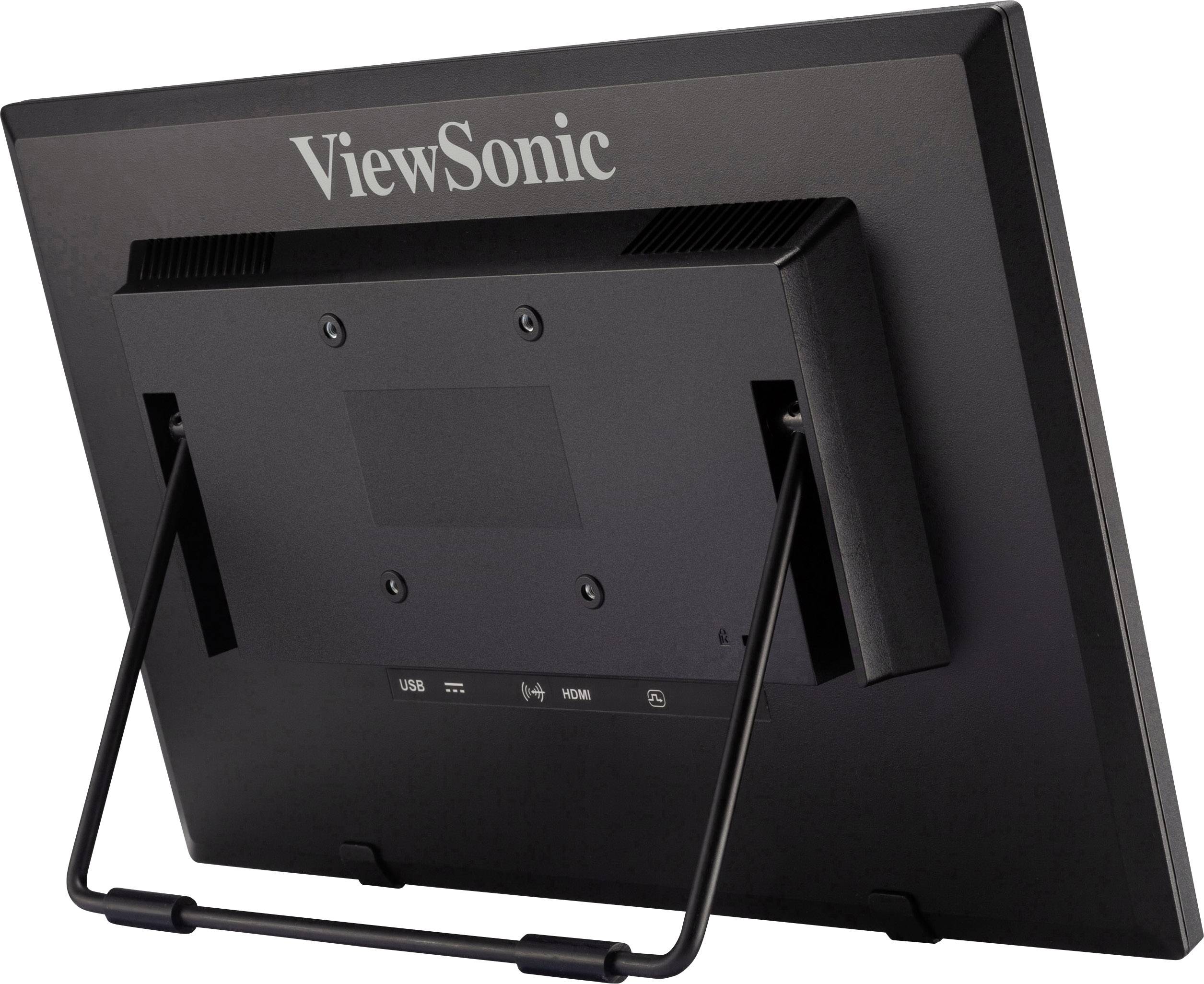 Viewsonic TD1630-3 Touchscreen-Monitor EEK B (A - G) 40.6 cm (16 Zoll) 1366 x 768 Pixel 16:9 12 ms HDMI®, USB, VGA, Klinke TN LCD