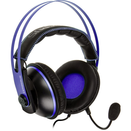Asus Cerberus V2 Stereo Gaming Headset 3.5mm Klinke schnurgebunden Over Ear Schwarz, Blau