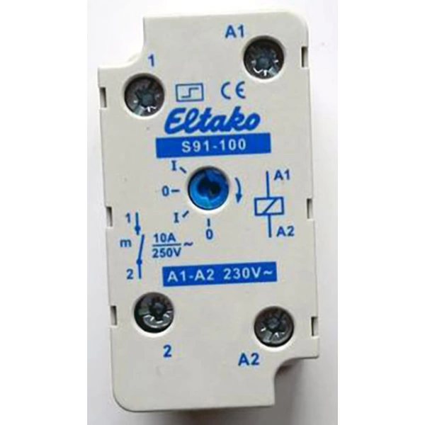 Eltako Stromstoß-Schalter Aufputz S91-100-230VAC 1 Schließer 230 V/AC 10 A 1 St. Eltako Stromstoß-Schalter Aufputz S91-100-230VAC 1 Schließer 230 V/AC 10 A 1 St.